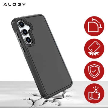 Pouzdro pro Apple iPhone 16 Pro Max Alogy Anti-Shock Hybrid Case pro MagSafe Transparent
