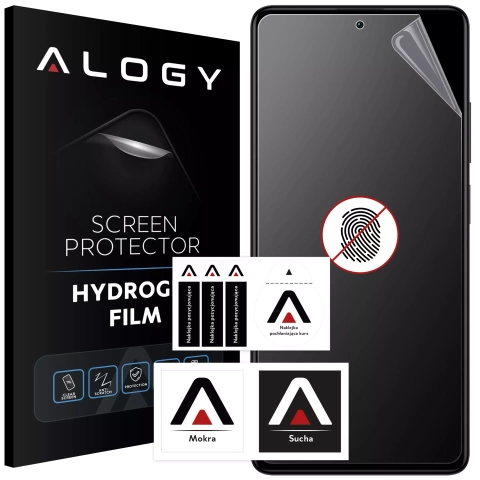 "MATTE" fólia pre Xiaomi Redmi Note 12 PRO / Poco X5 Pro 5G Hydrogel Alogy HydroSkin Matte Pro™ obrazovka pre "FIGERPRINT FREE" puzdro