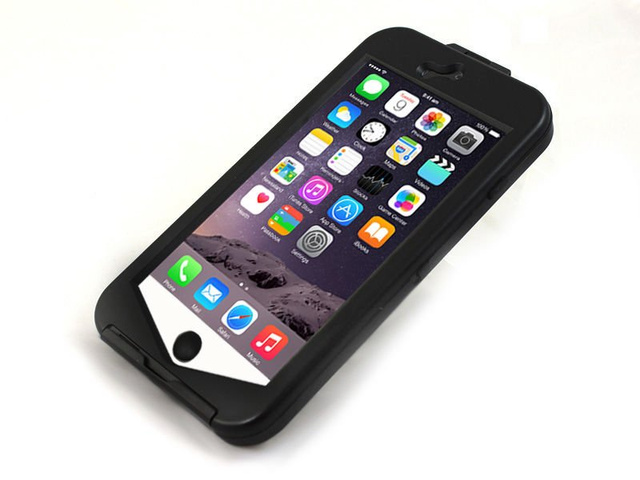 Bicycle holder with iPhone 6 Plus 5.5" case