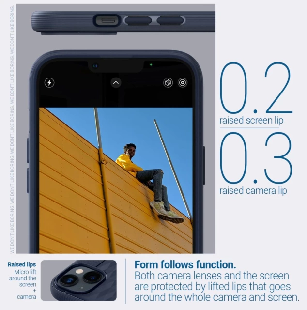 Etui Caseology Parallax Mag MagSafe для Apple iPhone 14 Plus Midnight Blue