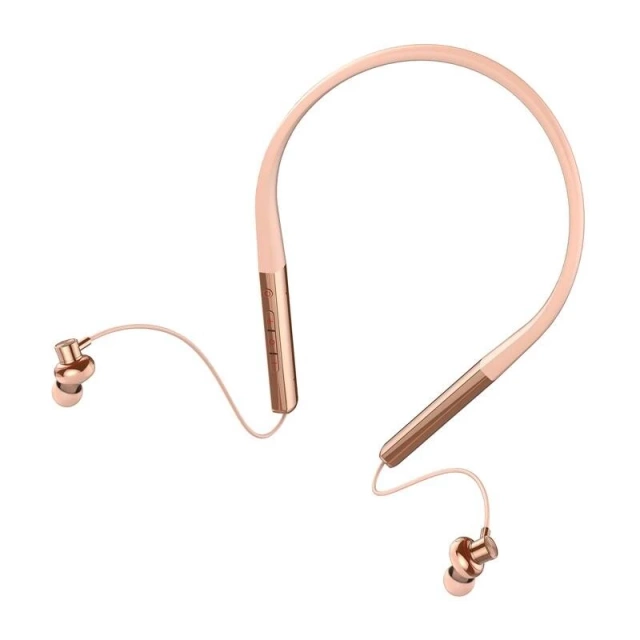 Kabellose Nackenbügel-Kopfhörer LDNIO N01 Bluetooth 5.3 50h Roségold