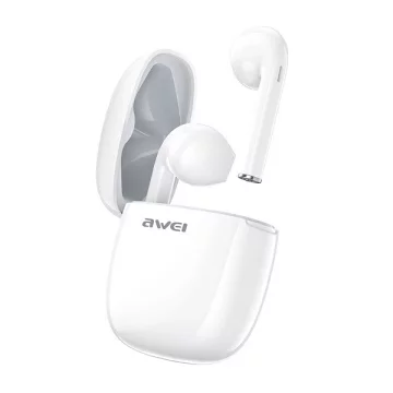 Dokovacia stanica pre slúchadlá AWEI Bluetooth 5.0 T28 TWS biela