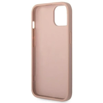 Ratet mal, GUHCP14MPSASBPI Hülle für Apple iPhone 14 Plus 6,7" rosa/rosa Saffiano Strap