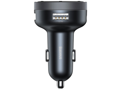 Ładowarka samochodowa transmiter FM Baseus Enjoy Car Charger 3.4A Czarna