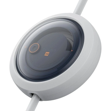 Baseus Free2Draw CB000084 zatahovací USB-C - Lightning / USB-C / micro USB kabel 100W 1,1m - bílý