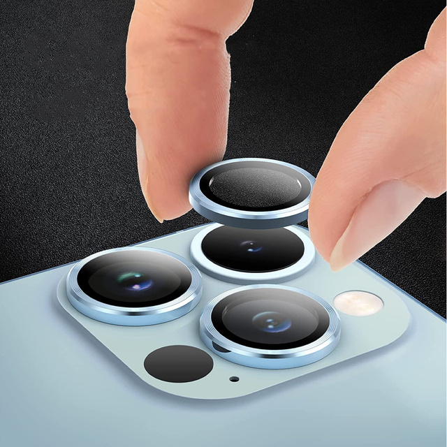 3mk Lens Protection Pro Ochranné sklo na objektiv telefonu pro Apple iPhone 13 Pro / 13 Pro Max Sierra Blue