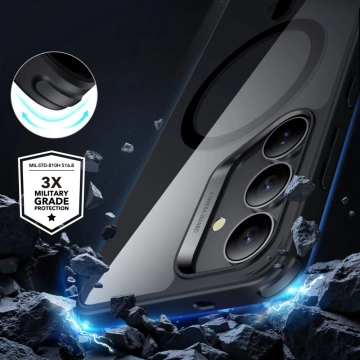 Чохол для Samsung Galaxy S25 Plus Clear/Black ESR Classic Hybrid HaloLock MagSafe
