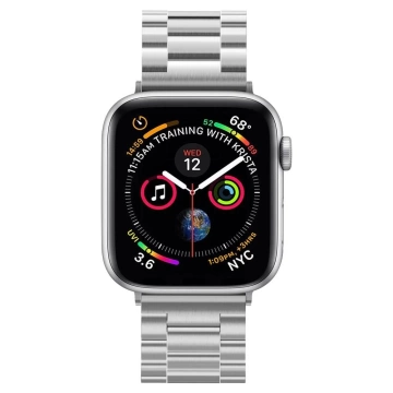 Spigen Modern Fit Band Apple Watch 4/5/6/7/8/Se/Ultra (42/44/45/49 mm) Silber