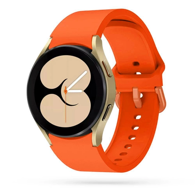 Iconband Gummiband für Samsung Galaxy Watch 4/5/5 Pro (40/42/44/45/46 mm) Orange