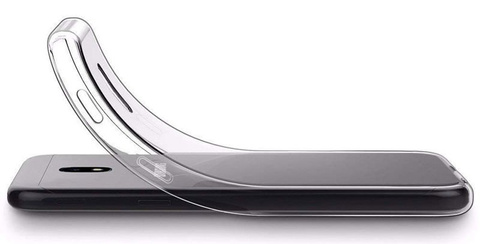 Alogy silikónové puzdro kryt puzdro pre Samsung Galaxy J3 2018 transparentné