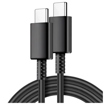 Оригінальний кабель Samsung USB-C до USB-C EP-DW767 для зарядки 1,8 м 3 A 25 Вт / 45 Вт Білий
