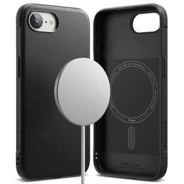 Чохол-кільце Etui Ringke Onyx Magnetic MagSafe для iPhone 16e чорного кольору