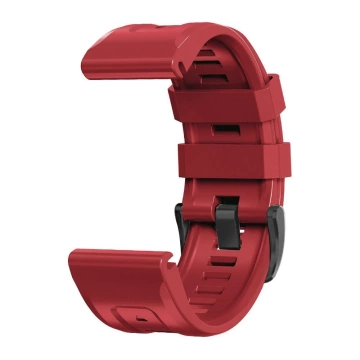 Iconband garmin fenix 3 / 5x / 3h / 5x plus / 6x / 6x pro / 7x červený
