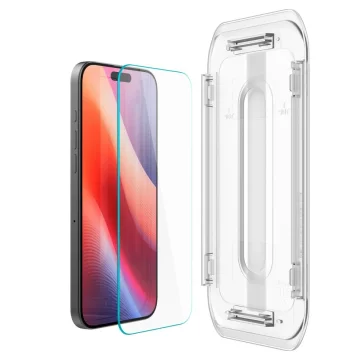 Tvrdené sklo Spigen Glas.Tr "Ez Fit" pre iPhone 16 Pro Clear