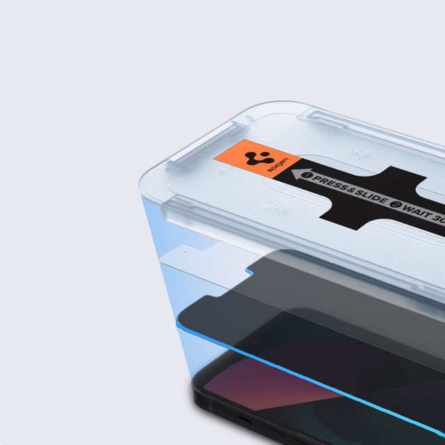 2x Tvrdené sklo Spigen Glas.tR EZ Fit Privacy pre Apple iPhone 13 Pro Max