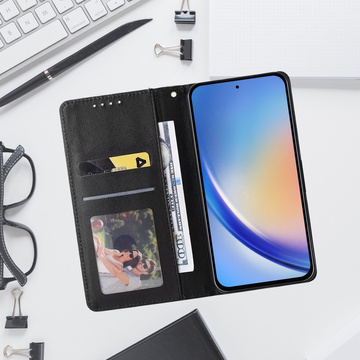 Захисний шкіряний гаманець Alogy Wallet Case Phone Shell для Samsung Galaxy A54 5G Black