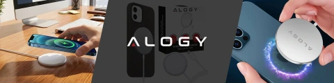 Alogy Wireless Charger for MagSafe 20W for iPhone 12/13/14/ PRO/ MAX/ MINI White