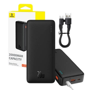 Baseus Airpow 20000mAh 20W Powerbank Schwarz