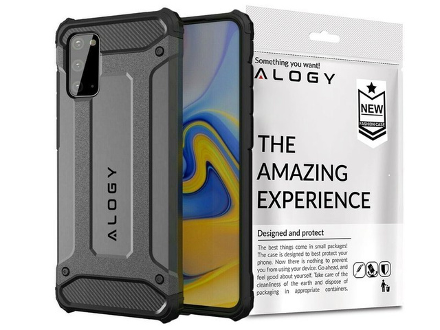 Puzdro Alogy Hard Armor pre Samsung Galaxy S20 šedé