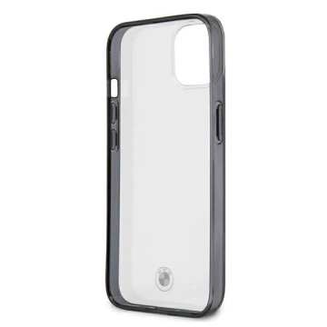 Sada na telefon BMW BMHCP13SPCUMRBK do Apple iPhone 13 Mini 5,4" průhledný pevný obal Signature Collection