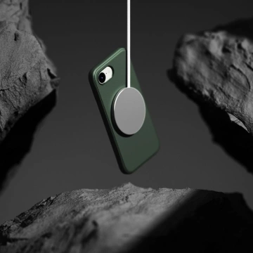 Etui Ringke Onyx Magnetic MagSafe do iPhone 16e Dark Green