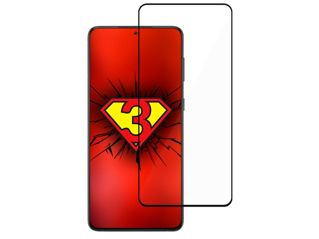 3mk NeoGlass 8H glass for Samsung Galaxy S21 Black