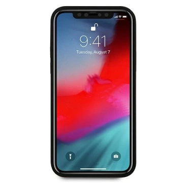 Etui na telefon Ferrari iPhone 12 Pro Max 6,7" czarny/black hardcase Off Track Quilted