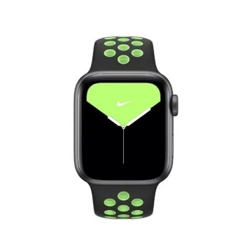 Řemínek Apple Watch MXQW2FE/A 38/40/41 mm Nike Sport Brand black-lime/black-lime blast