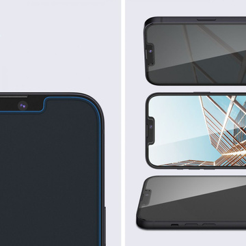 Tvrzené sklo Spigen Glas.TR Slim Privacy Tempered Glass pro Apple iPhone 13/13 Pro