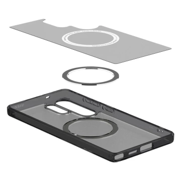 Puzdro Spigen Ultra Hybrid MagSafe pre Samsung Galaxy S25 Ultra, Čierne