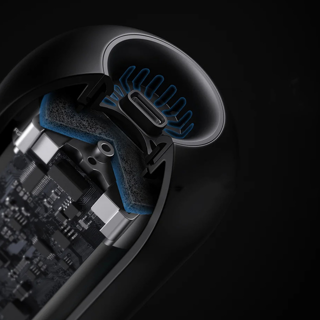 Автомобільний акумуляторний пилосос Baseus A2Pro 6000Pa (чорний)