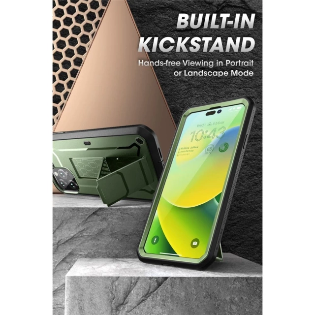 Etui Supcase Unicorn Beetle Pro für Apple iPhone 14 Pro Guldan