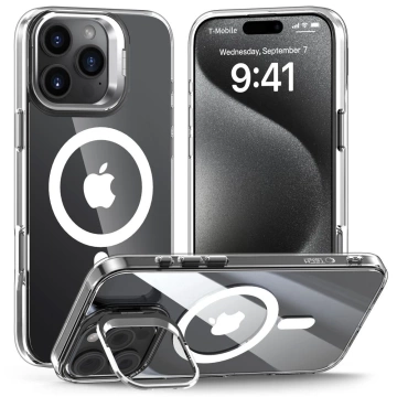 Etui do iPhone 16 Pro MagStand MagSafe phone Clear