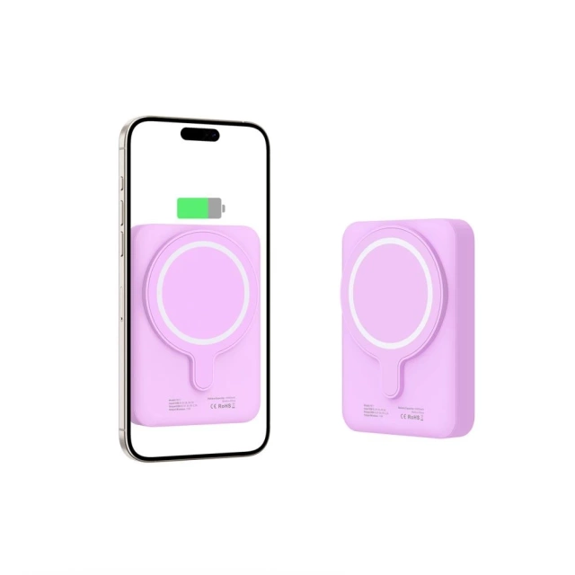 TECH-PROTECT PB11 LIFEMAG MAGSAFE POWER BANK 10000MAH LILA