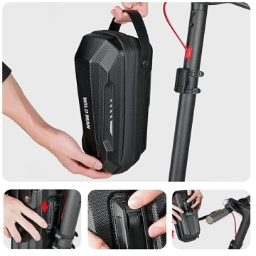 WILDMAN GD9X Plus 3L Scooter Bag Black Quick Release