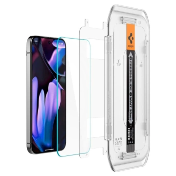 Spigen Glas.Tr Tempered Glass "EZ FIT" 2-Pack for Google Pixel 9 / 9 Pro Clear