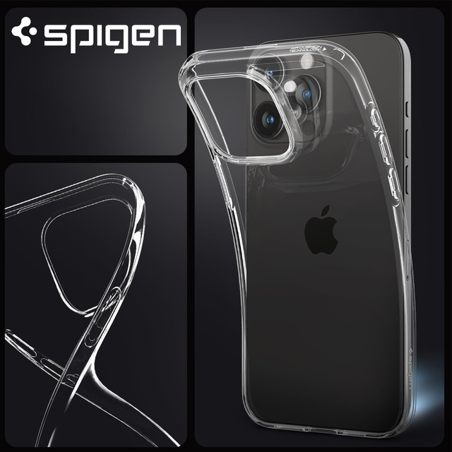 Чохол для iPhone 15 Pro Max Spigen Liquid Crystal Case Захисний чохол для телефону Crystal Clear Glass