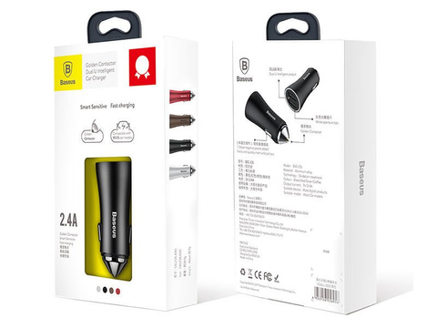 Nabíjačka do auta Baseus 2x USB 2,4 A