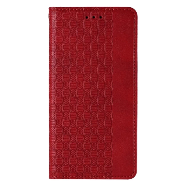 Magnet Strap Case Case pro Samsung Galaxy S22 (S22 Plus) Pouch Wallet Mini Lanyard Pendant Red