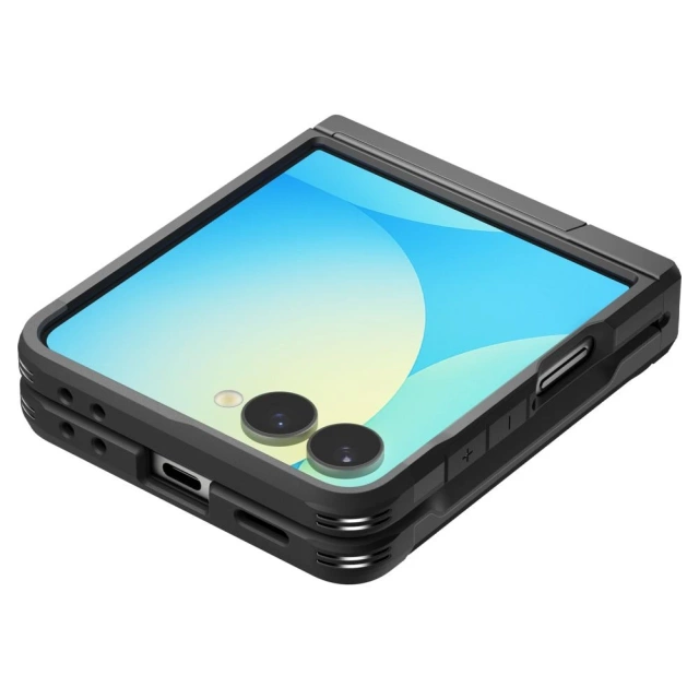Etui Galaxy Z Flip 7 Spigen Tough Armor MagSafe Black