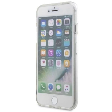 Etui für das Telefon Karl Lagerfeld für iPhone 7/8/SE 2020/2022 transparente Hardcase Ikonik Choupette