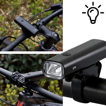 Bicycle light front LED front bicycle light lighting waterproof rechargeable bicycle light