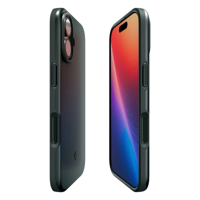Etui Ochronne do iPhone 17 Spigen Thin Fit Mag MagSafe Zielony