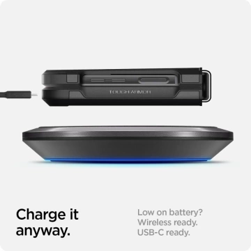 Etui pouzdro Spigen Tough Armor pro Samsung Galaxy Z Flip 4 Black