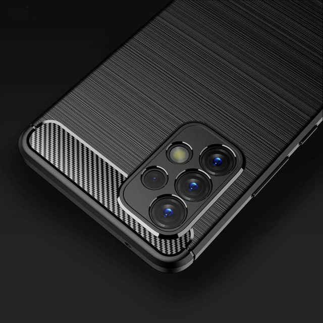 Etui Alogy Rugged Armor obudowa TPU pro Samsung Galaxy A73 / A73 5G Carbon Black