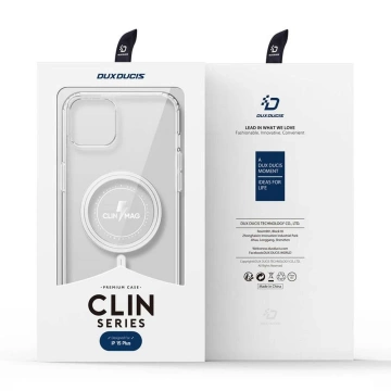 DUX DUCIS Clin Mag - transparent case compatible with MagSafe for iPhone 15 Pro