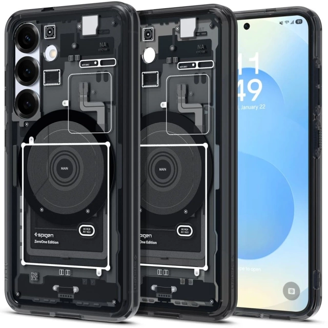 Чохол для Samsung Galaxy S25 Black Spigen Ultra Hybrid MagSafe