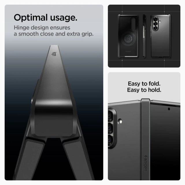 Etui Spigen Tough Armor Pro Mag MagSafe Galaxy Z Fold 7 Black
