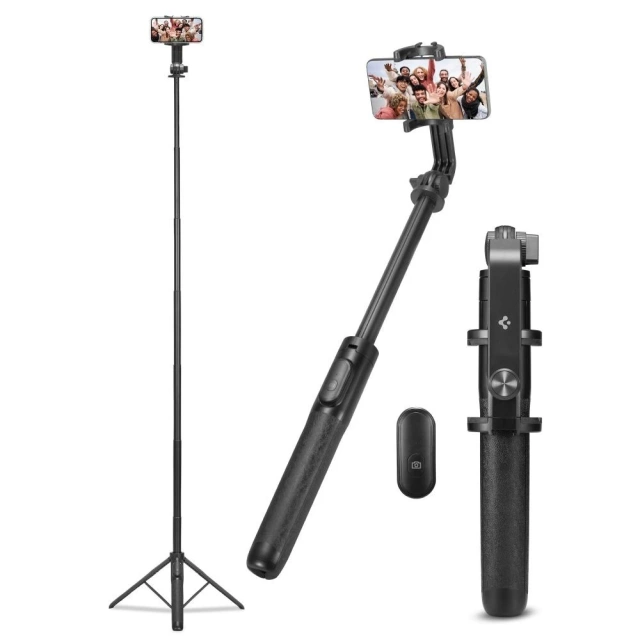 Штатив Spigen S560W Bluetooth Selfie Stick Black