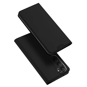 Dux Ducis Skin Pro Phone Case for Samsung Galaxy S23 Flip Card Wallet Stand Black